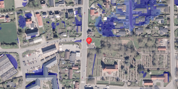 Ekstrem regn på Bredgade 37, 8340 Malling