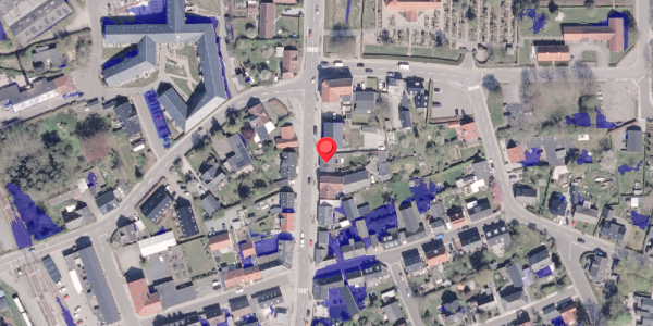 Ekstrem regn på Bredgade 47, 8340 Malling