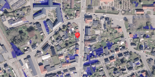 Ekstrem regn på Bredgade 56, 8340 Malling