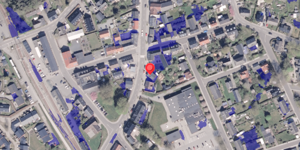 Ekstrem regn på Bredgade 57, 8340 Malling
