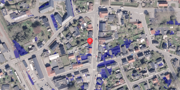 Ekstrem regn på Bredgade 58, 8340 Malling