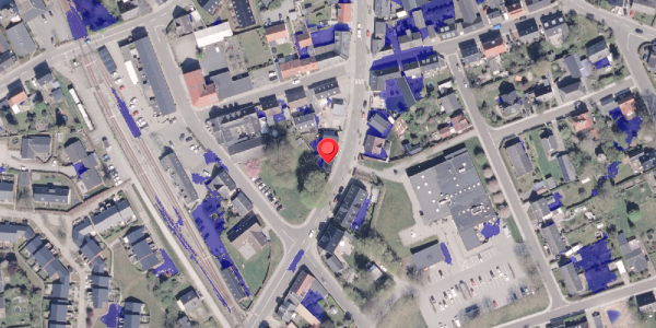 Ekstrem regn på Bredgade 68, 8340 Malling
