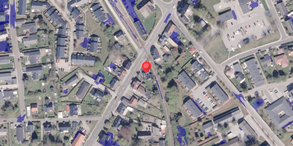Ekstrem regn på Bredgade 77, 8340 Malling