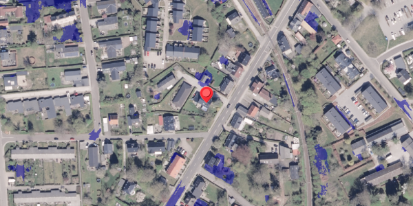 Ekstrem regn på Bredgade 86, 8340 Malling