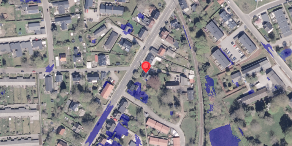 Ekstrem regn på Bredgade 87, 8340 Malling