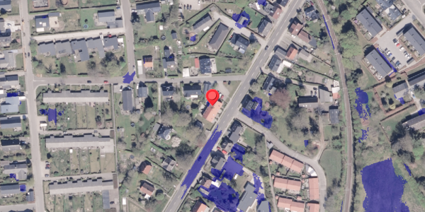 Ekstrem regn på Bredgade 90B, 8340 Malling