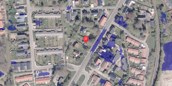Ekstrem regn på Bredgade 96, 8340 Malling
