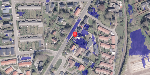 Ekstrem regn på Bredgade 97, 8340 Malling