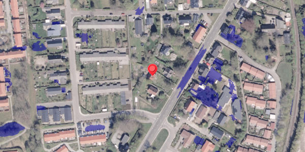 Ekstrem regn på Bredgade 98, 8340 Malling