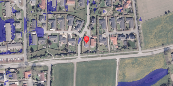Ekstrem regn på Egeskellet 2, 8340 Malling