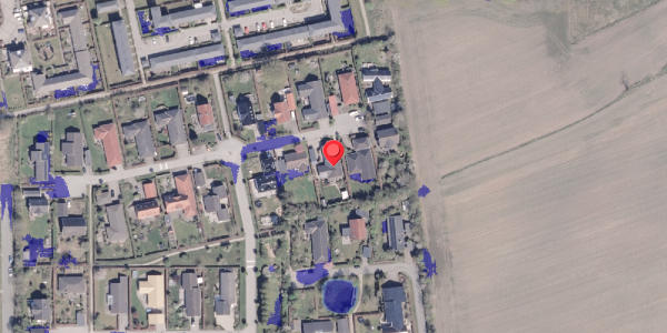 Ekstrem regn på Egeskellet 12, . , 8340 Malling