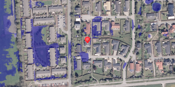 Ekstrem regn på Egeskellet 13, 8340 Malling