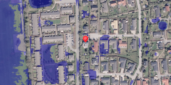 Ekstrem regn på Egeskellet 33, 8340 Malling