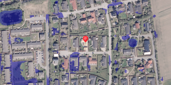 Ekstrem regn på Egeskellet 41, 8340 Malling