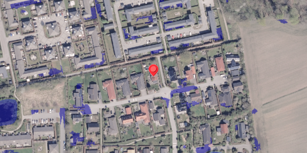 Ekstrem regn på Egeskellet 69, 8340 Malling