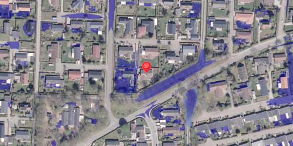 Ekstrem regn på Eghovedvej 8, 8340 Malling