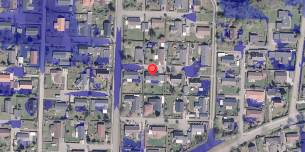 Ekstrem regn på Eghovedvej 26, 8340 Malling