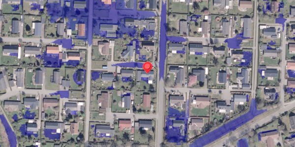 Ekstrem regn på Eghovedvej 27, 8340 Malling