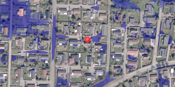 Ekstrem regn på Eghovedvej 28, 8340 Malling