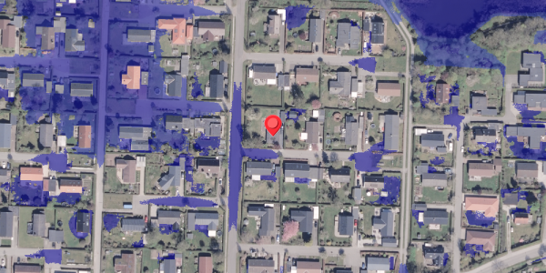 Ekstrem regn på Eghovedvej 38, 8340 Malling