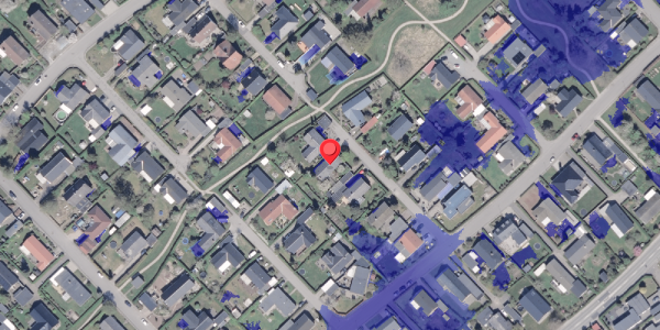 Ekstrem regn på Erantisvej 7, 8381 Tilst