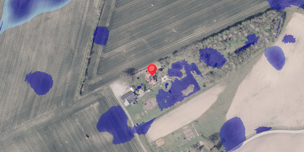 Ekstrem regn på Hinnedrupvej 7, 8340 Malling