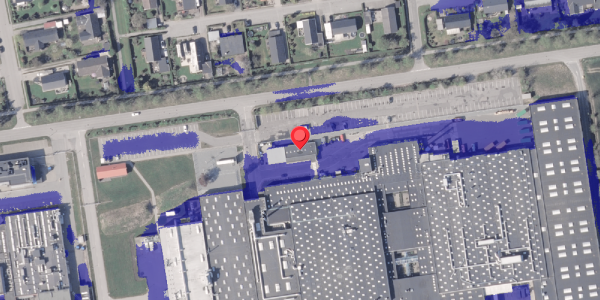 Ekstrem regn på Hovmarken 8, 8520 Lystrup