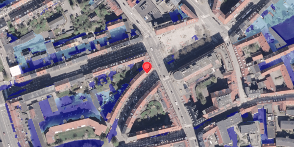 Ekstrem regn på Janus La Cours Gade 2, 3. th, 8000 Aarhus C