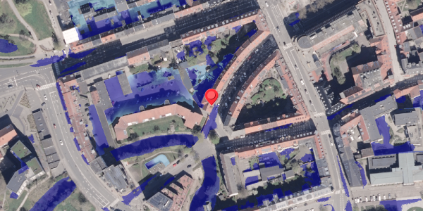 Ekstrem regn på Janus La Cours Gade 12, 3. tv, 8000 Aarhus C