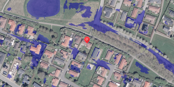 Ekstrem regn på Lerbjerg 21, 8381 Tilst