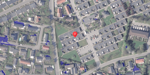 Ekstrem regn på Lystruplund 13, 8520 Lystrup