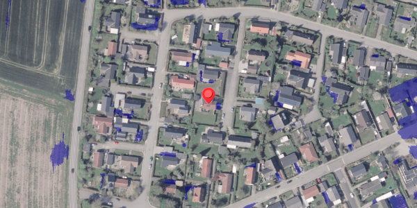 Ekstrem regn på Løvagervej 23, 8530 Hjortshøj