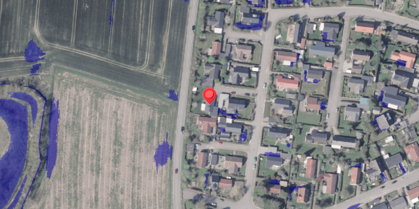 Ekstrem regn på Løvagervej 50, 8530 Hjortshøj
