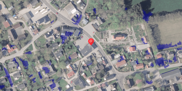 Ekstrem regn på Mejlbyvej 685, 8530 Hjortshøj