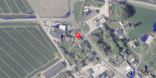 Ekstrem regn på Mejlbyvej 697, 8530 Hjortshøj