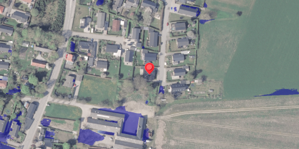 Ekstrem regn på Melosvej 6, 8530 Hjortshøj