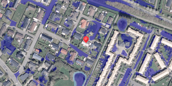 Ekstrem regn på Mosedraget 21, 8381 Tilst