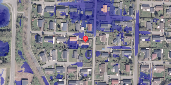 Ekstrem regn på Nyløkkevej 52, 8340 Malling