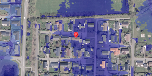 Ekstrem regn på Nyløkkevej 90, 8340 Malling