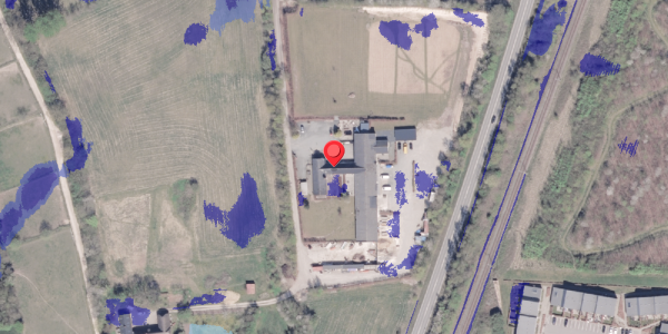 Ekstrem regn på Nymarksvej 174, 8340 Malling