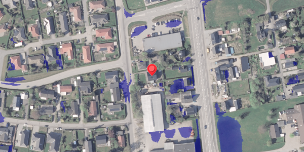Ekstrem regn på Parallelvej 54, 8380 Trige