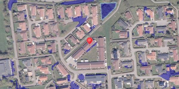 Ekstrem regn på Præstetoften 26, 8330 Beder