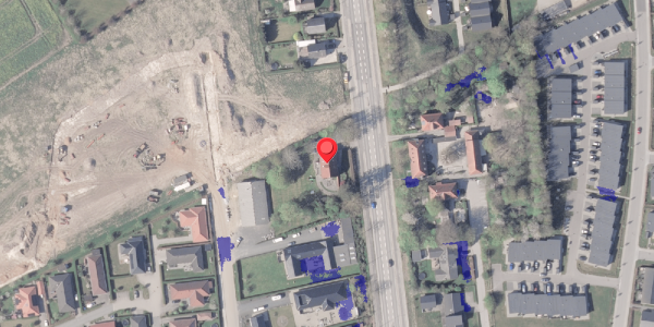 Ekstrem regn på Randersvej 521, 8380 Trige