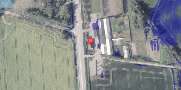Ekstrem regn på Randersvej 570, 8380 Trige