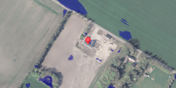 Ekstrem regn på Risvangsvej 6, 8530 Hjortshøj