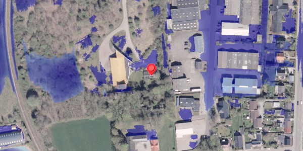 Ekstrem regn på Sofienlystvej 21, 8340 Malling