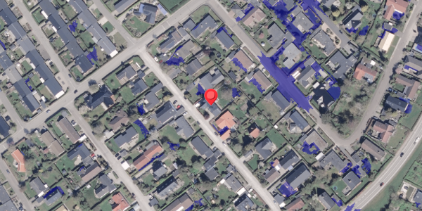 Ekstrem regn på Solvejen 12, 8250 Egå