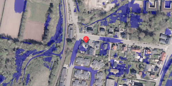 Ekstrem regn på Stationsvej 21, 8330 Beder