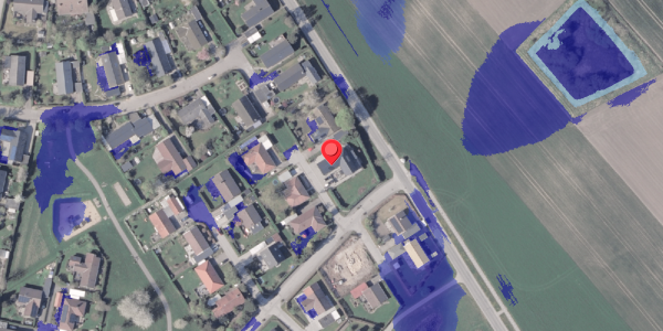 Ekstrem regn på Stokbrovej 139, 8520 Lystrup