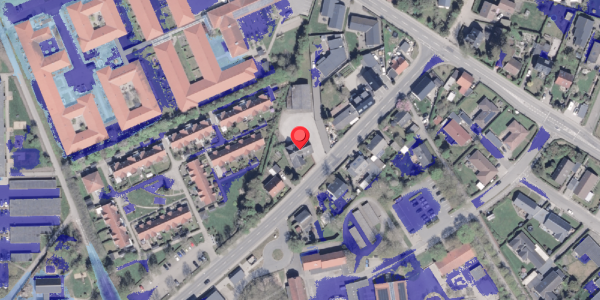 Ekstrem regn på Tilst Skolevej 10, 8381 Tilst